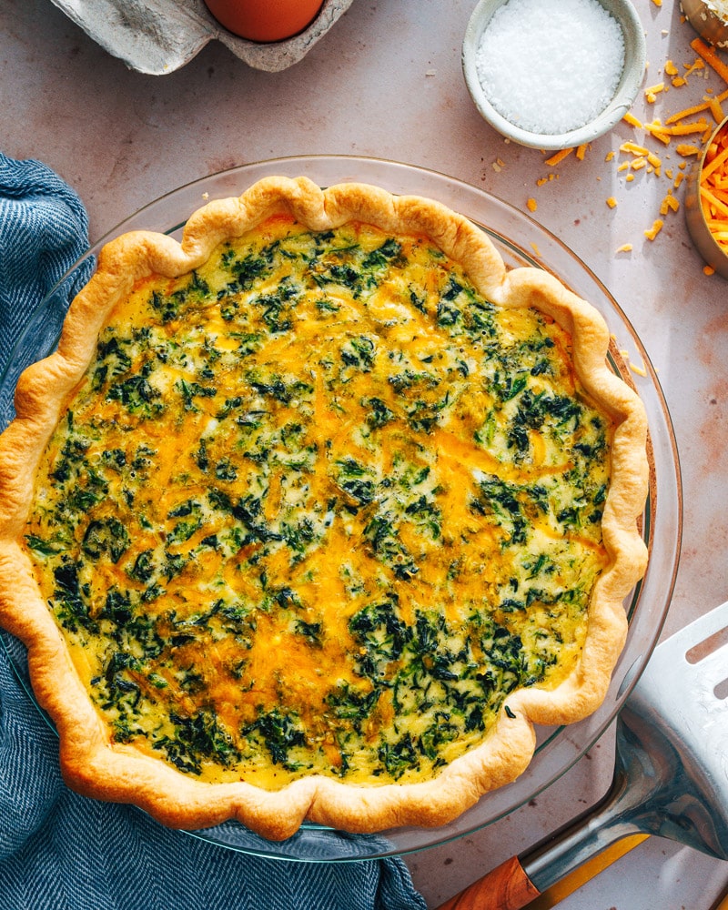 Spinach Quiche