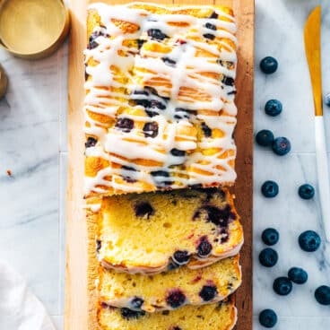 Lemon blueberry bread