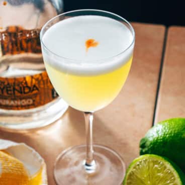 Mezcal sour