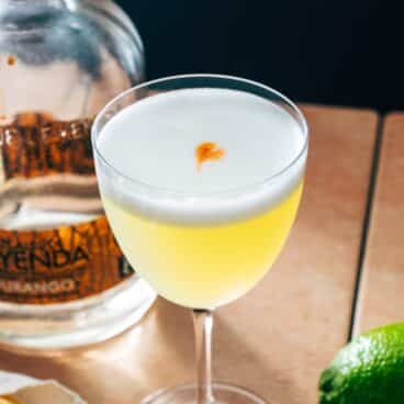 Mezcal sour