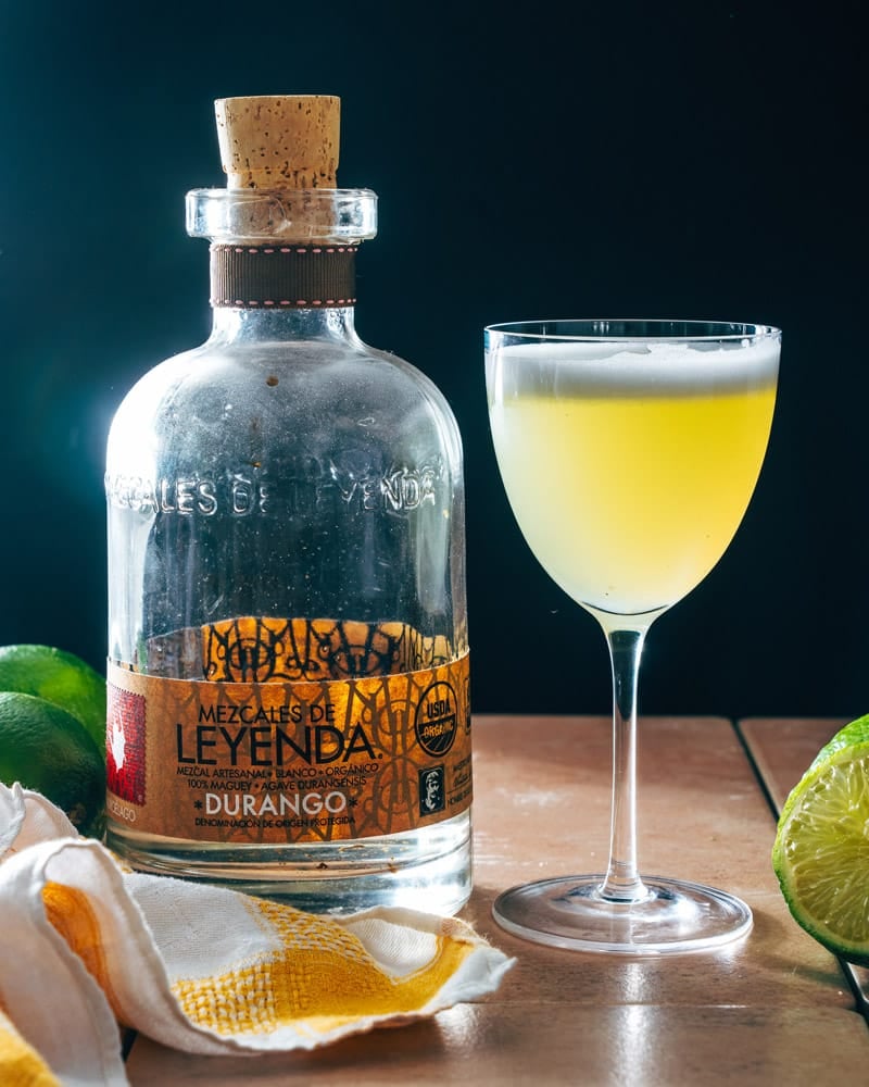 Mezcal sour recipe