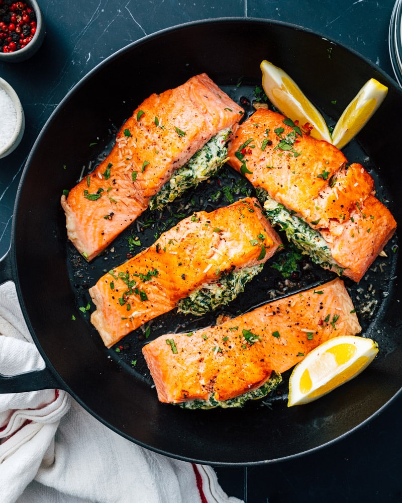 Stuffed Salmon