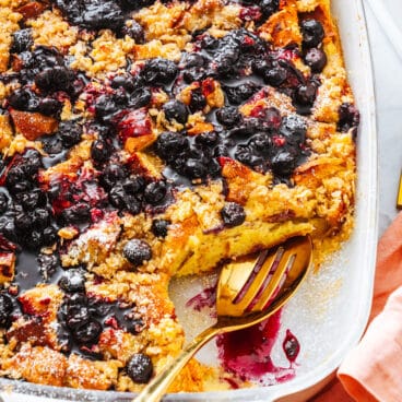 Blueberry French Toast Casserole