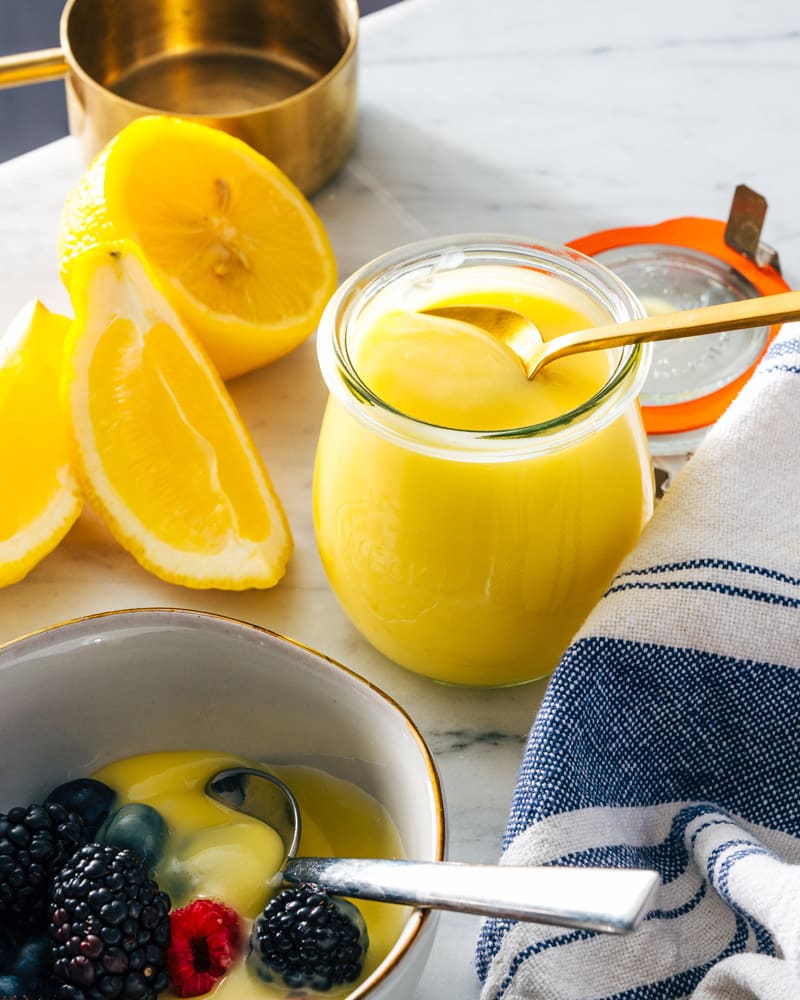 Lemon curd recipe