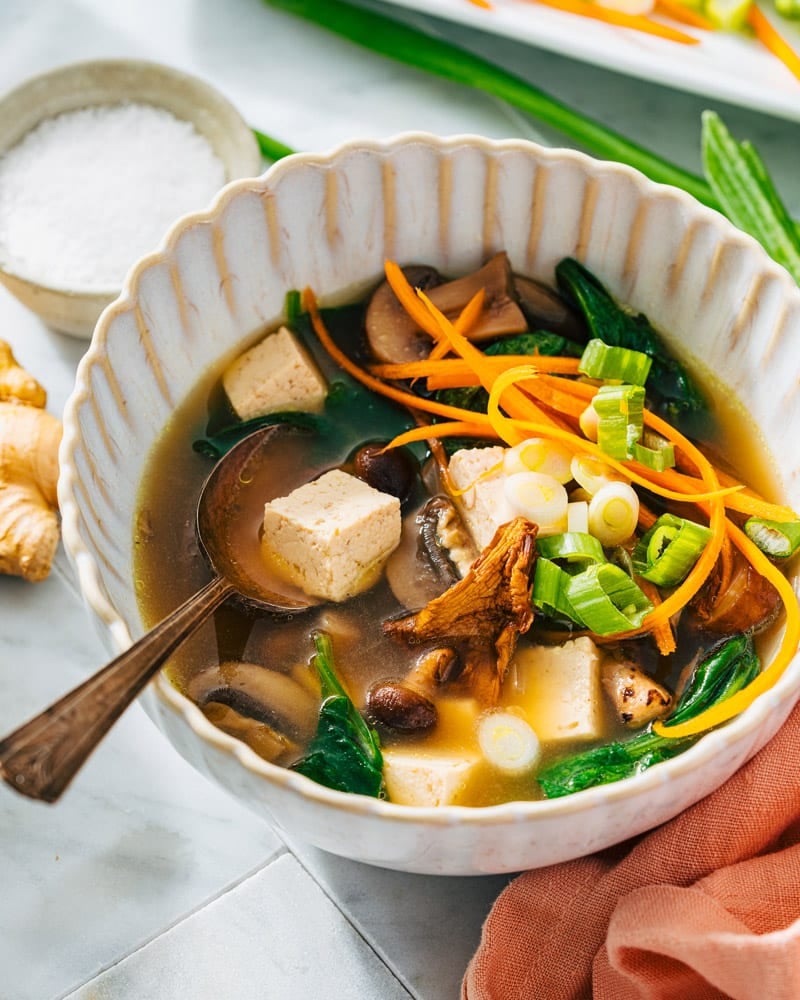Tofu soup