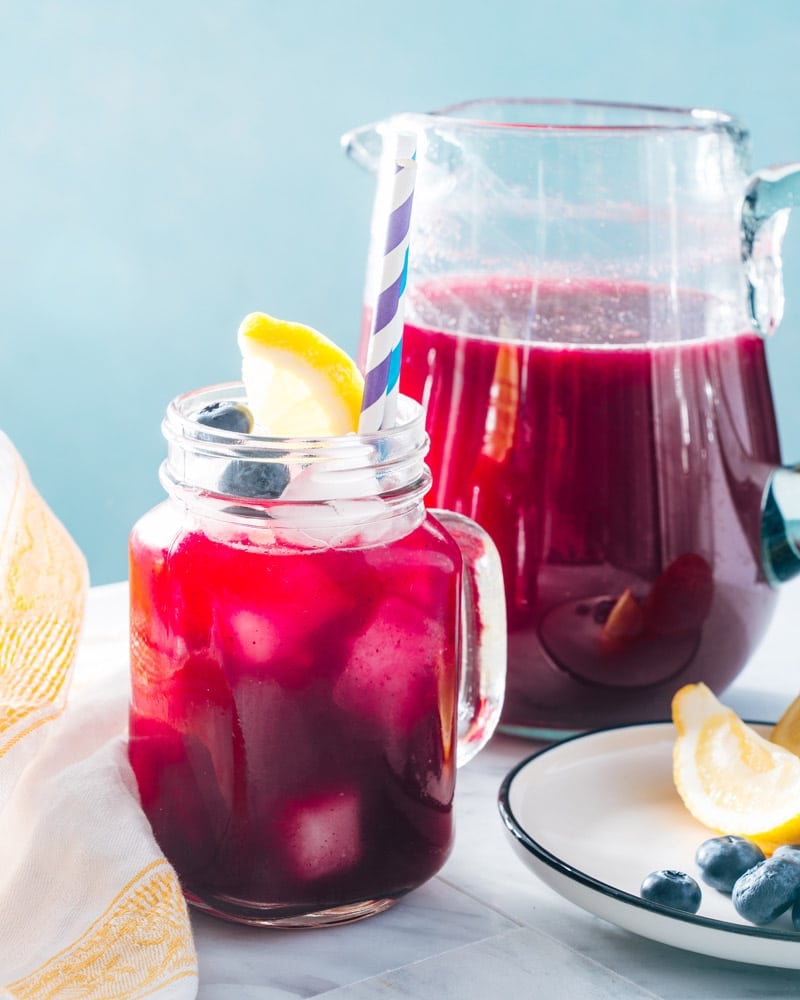 Blueberry lemonade