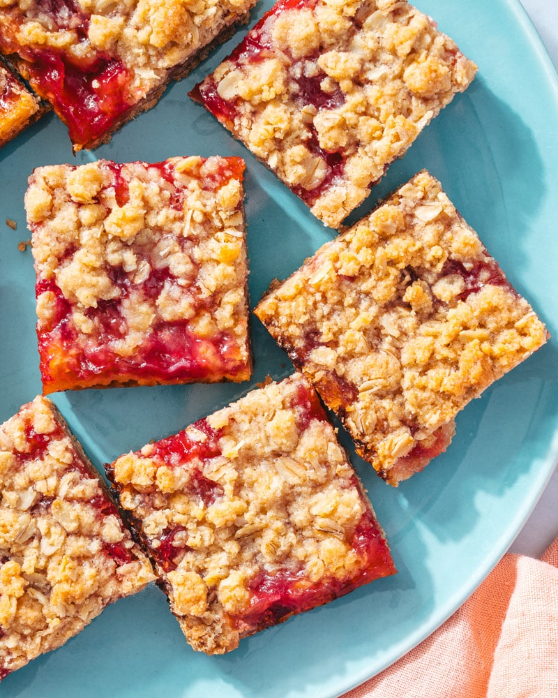 Rhubarb bars