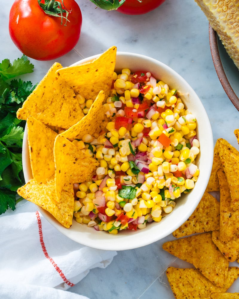 Corn salsa