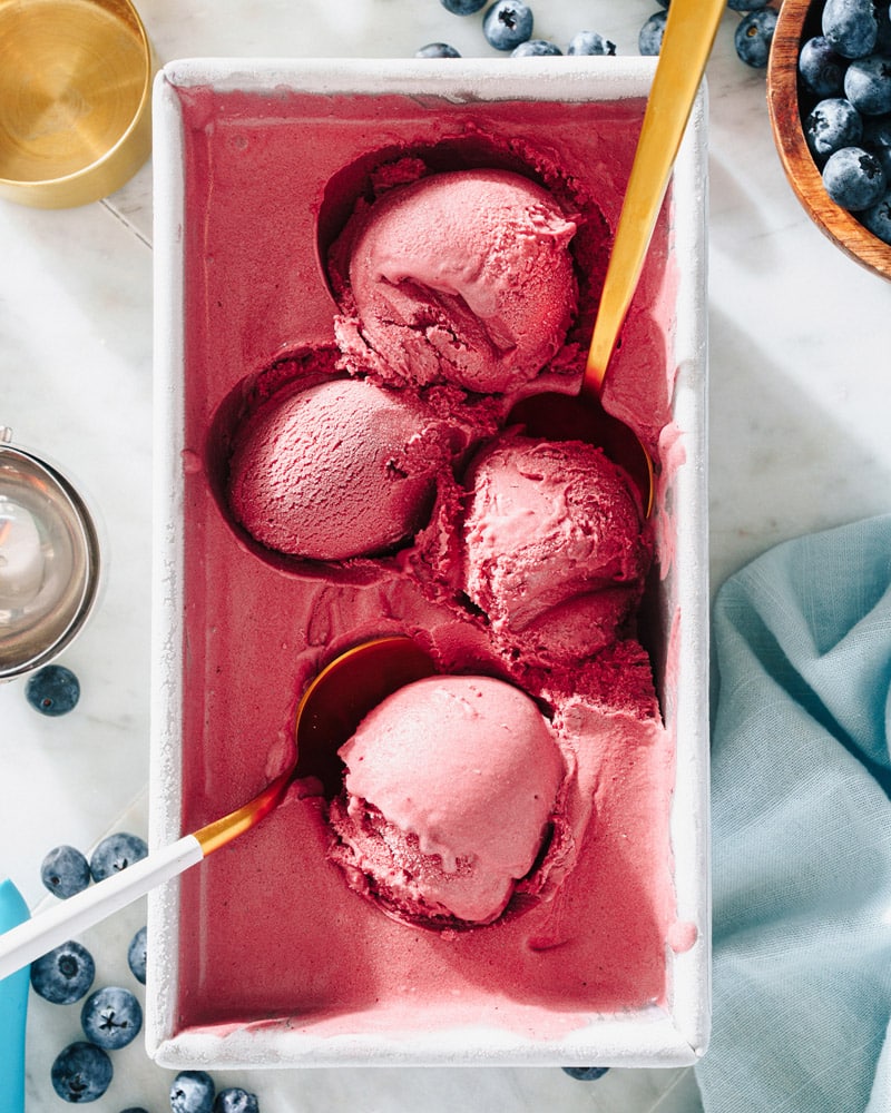 Blueberry Ice Cream