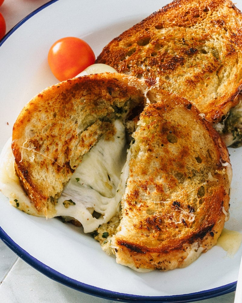 Pesto Grilled Cheese