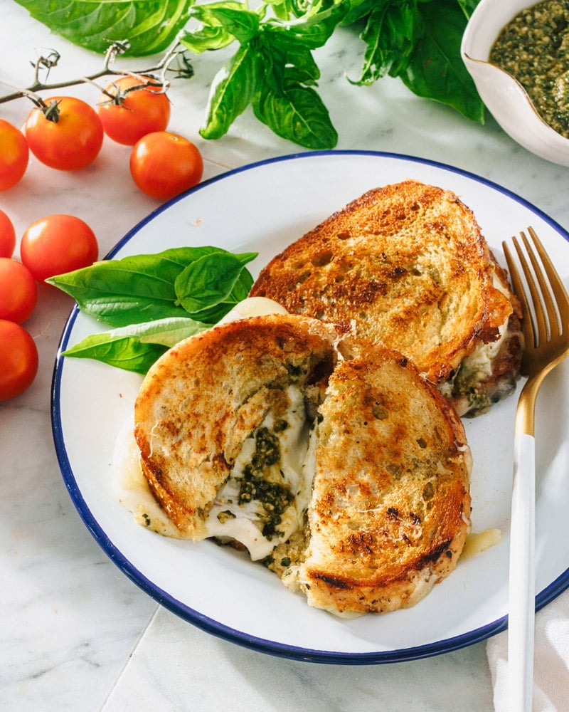 Pesto Grilled Cheese