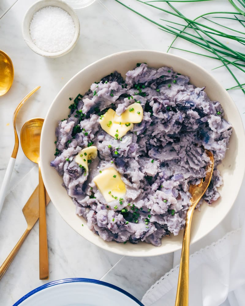 Purple Mashed Potatoes