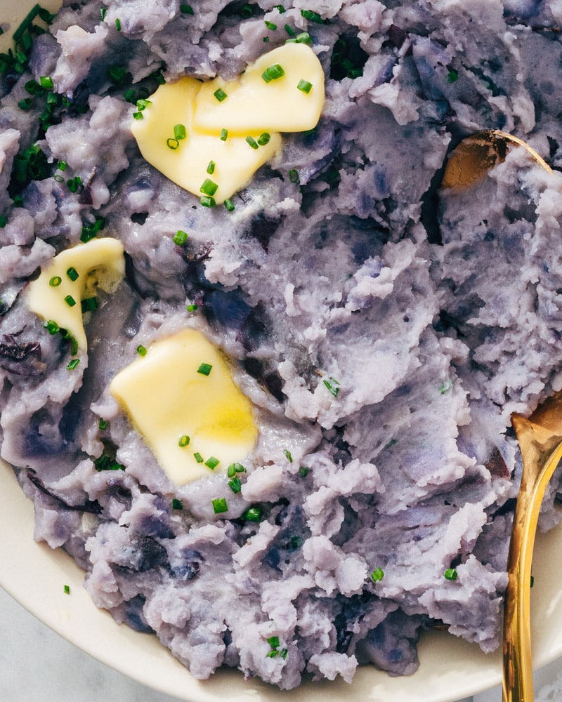 Purple Mashed Potatoes