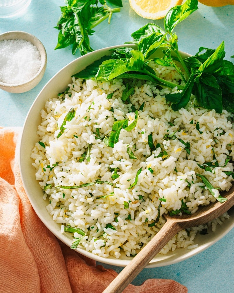 Basil rice