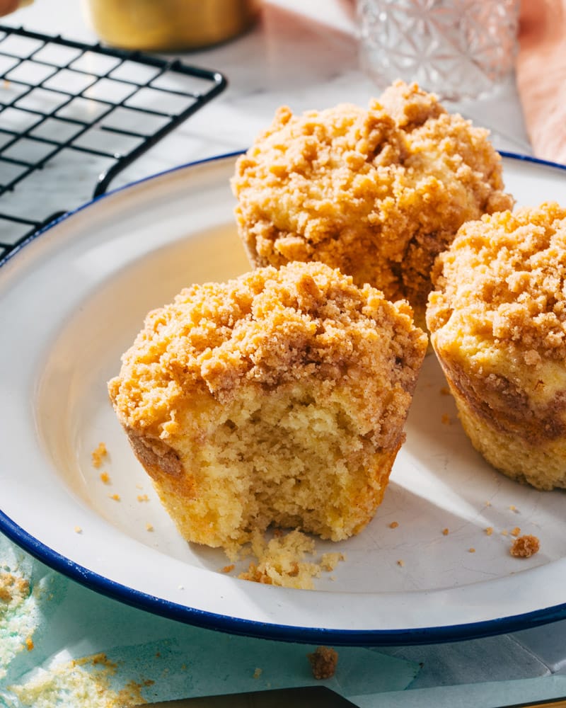 Coffee cake muffins recipe
