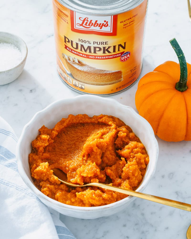 how to freeze canned pumpkin