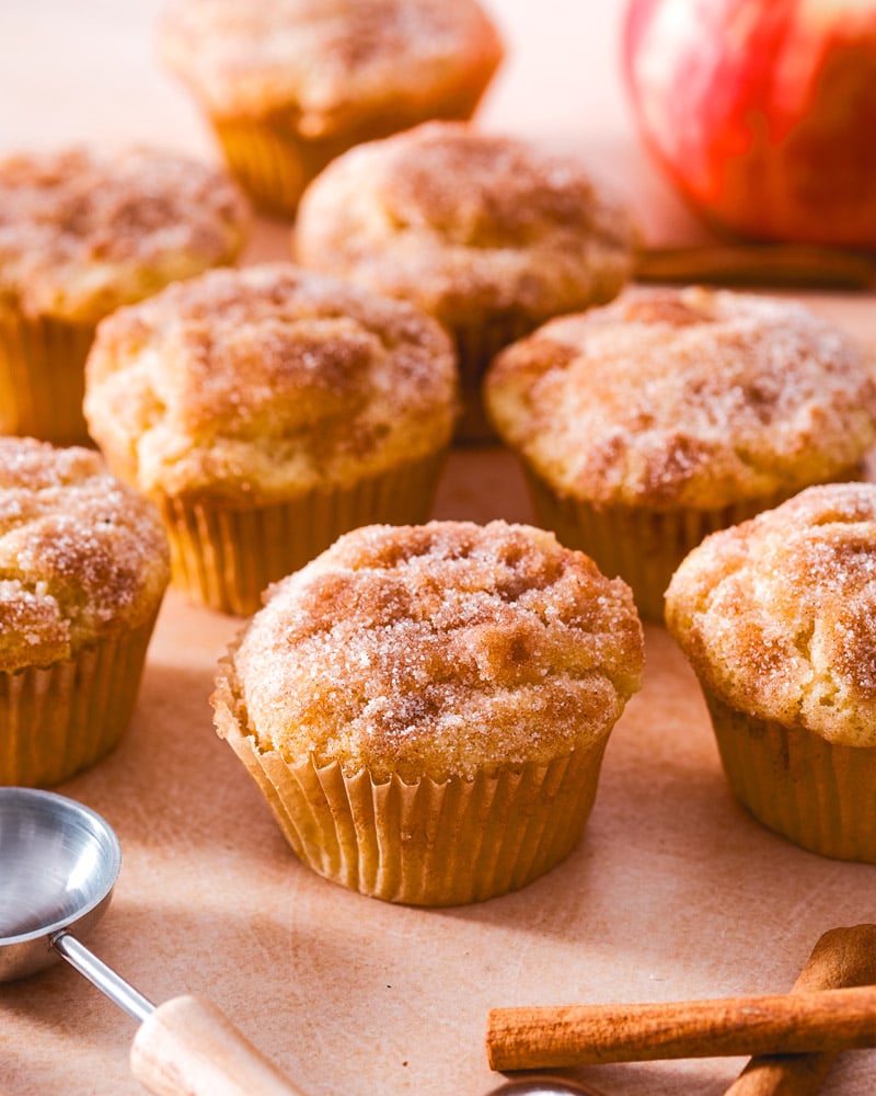 Cinnamon apple muffins