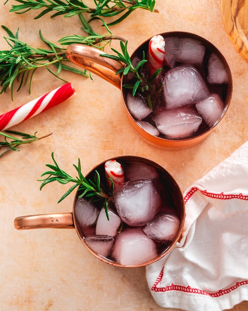 Christmas cocktails and Christmas drinks