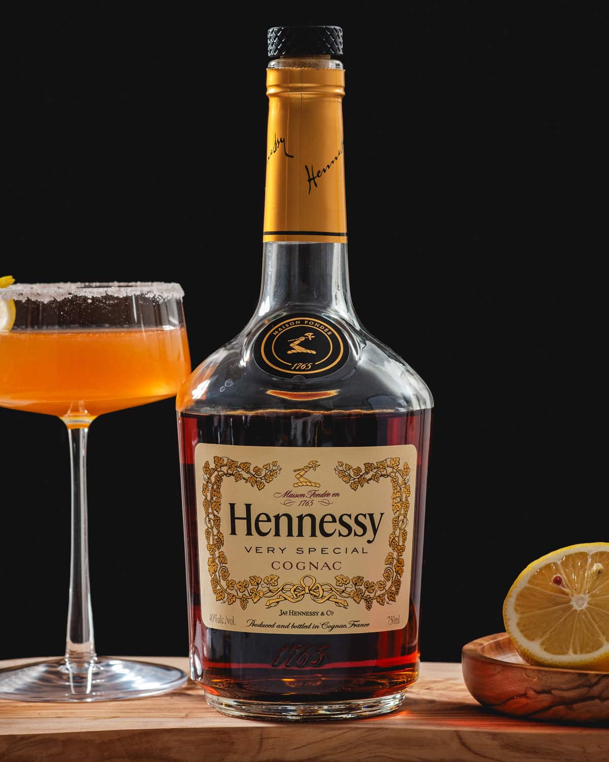 Hennessy bottle