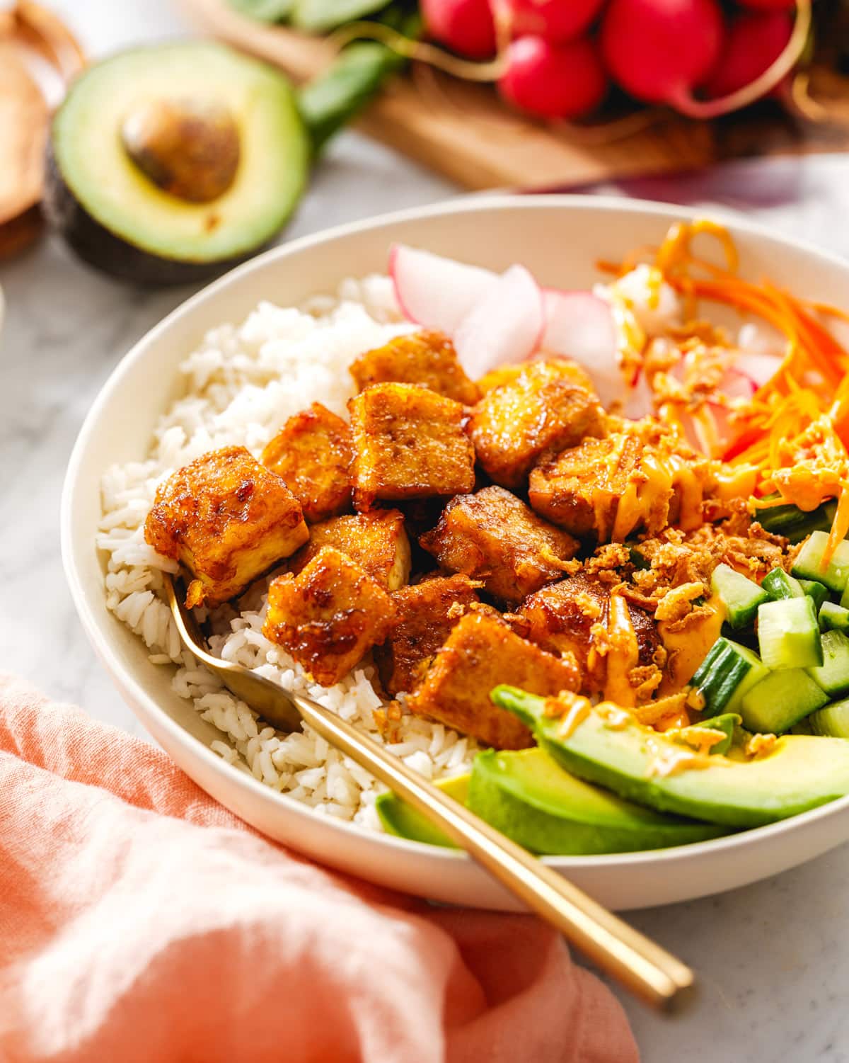 Tofu Rice Bowl