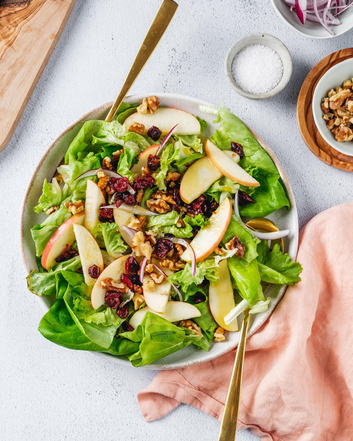 Apple Walnut Salad