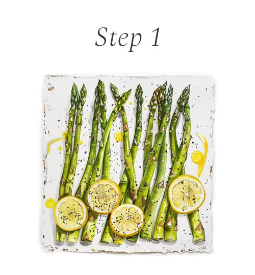 Asparagus Pasta Step 1