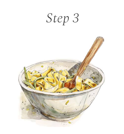 Asparagus Pasta Step 3