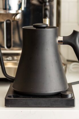 Stagg EKG Pro Electric Kettle on a countertop