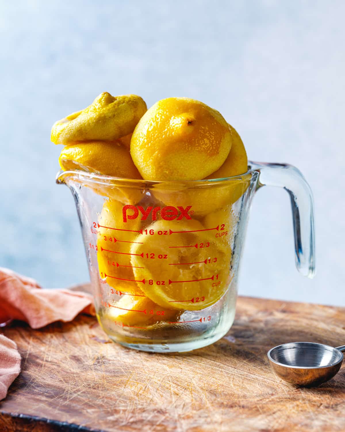 Juiced lemons