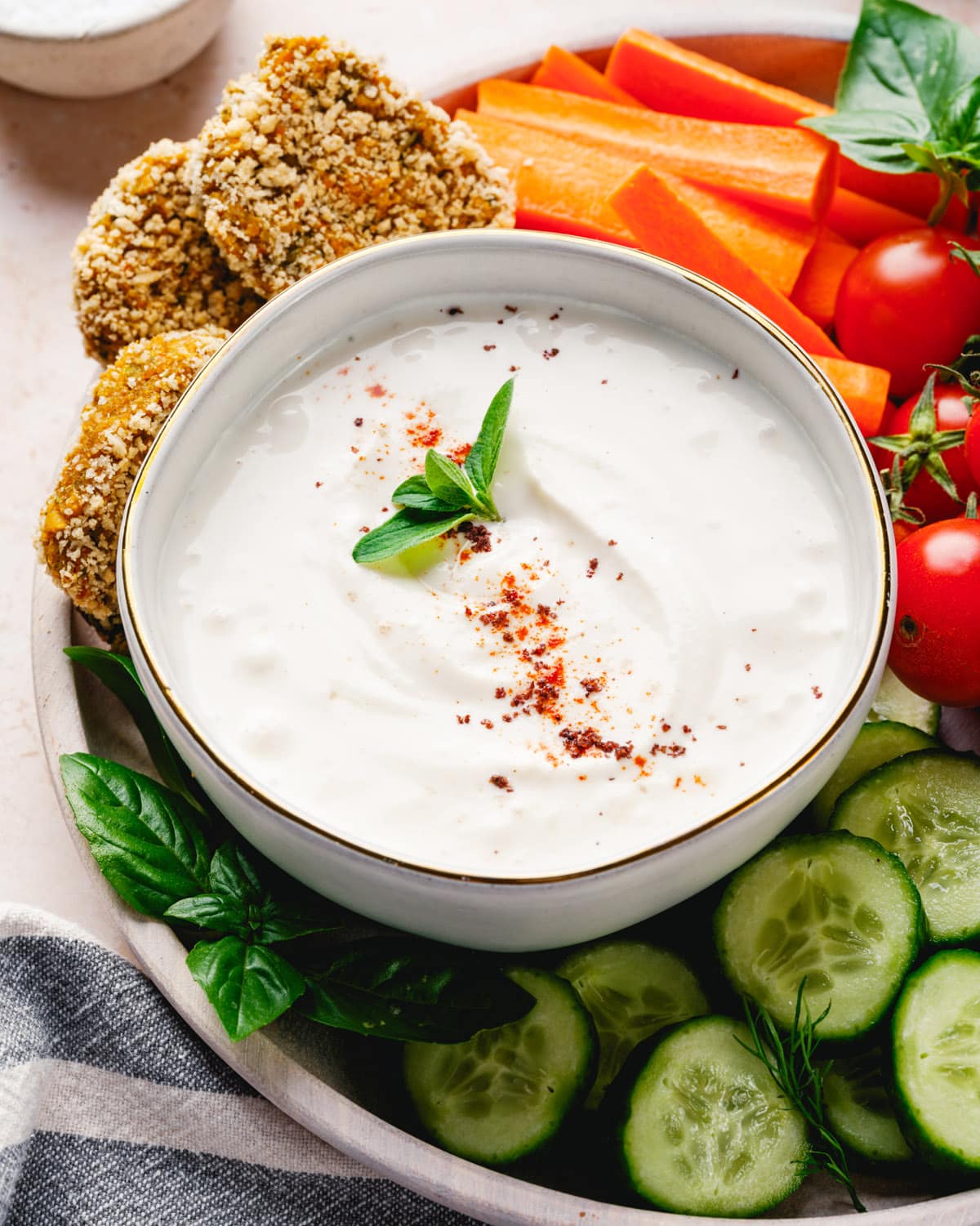 Yogurt tahini sauce