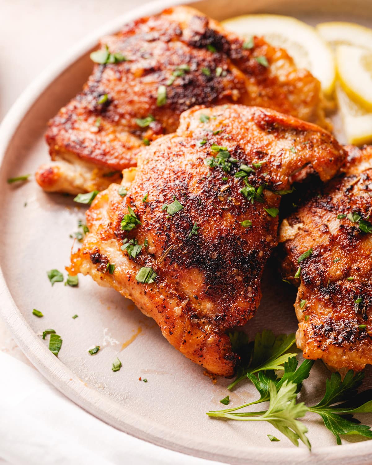 Boneless chicken thighs recipe