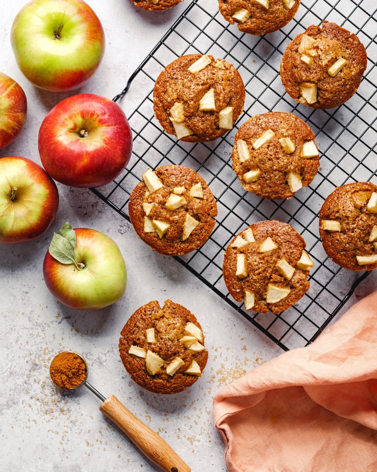 Healthy Apple Muffins