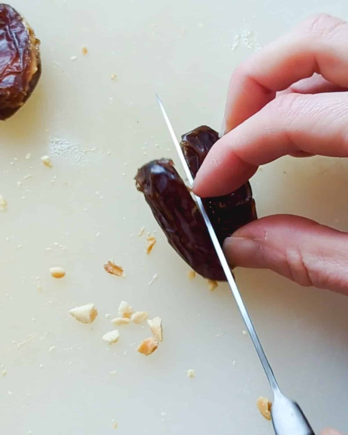 Step 1: Cut the date in half.