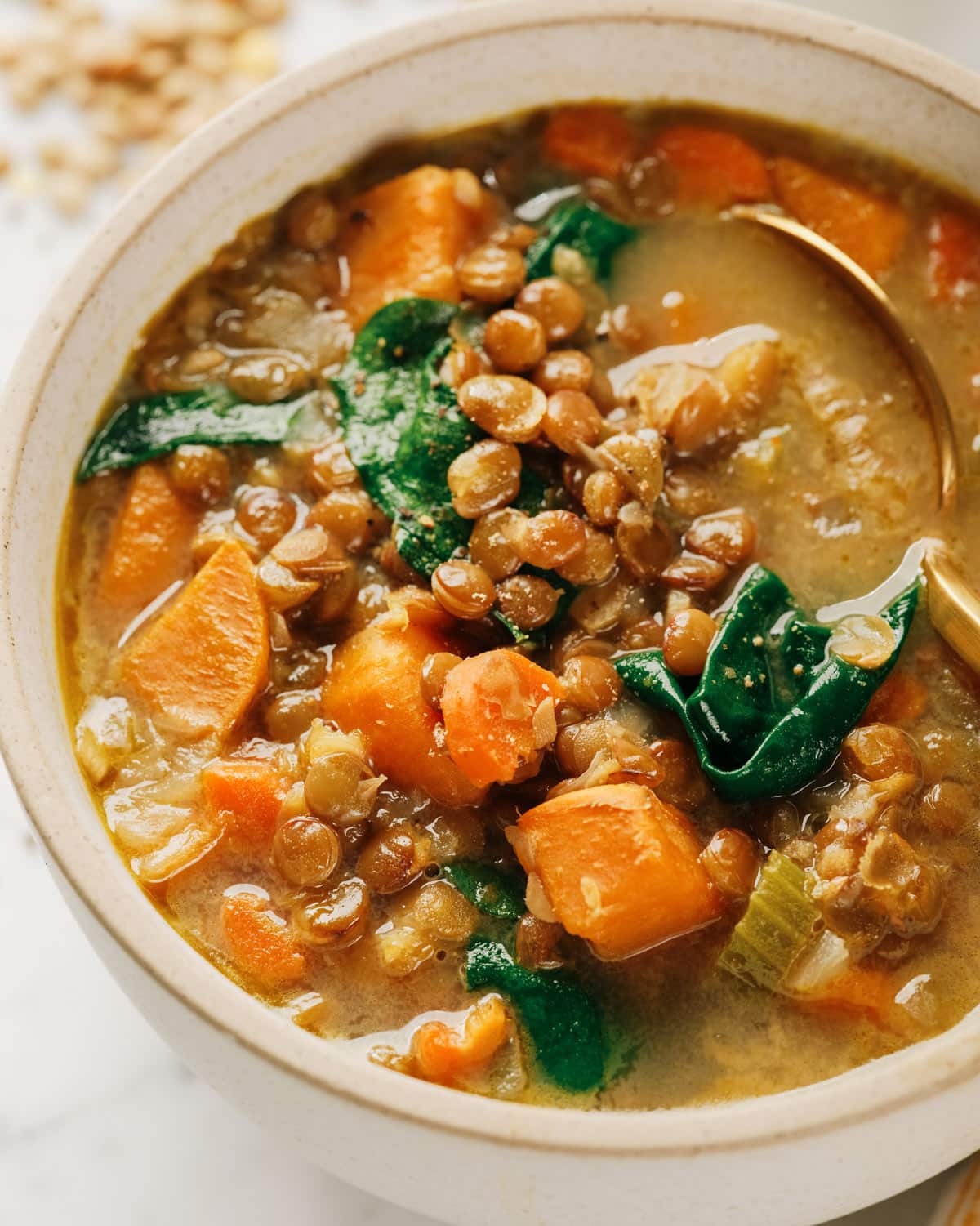 Sweet Potato Lentil Soup