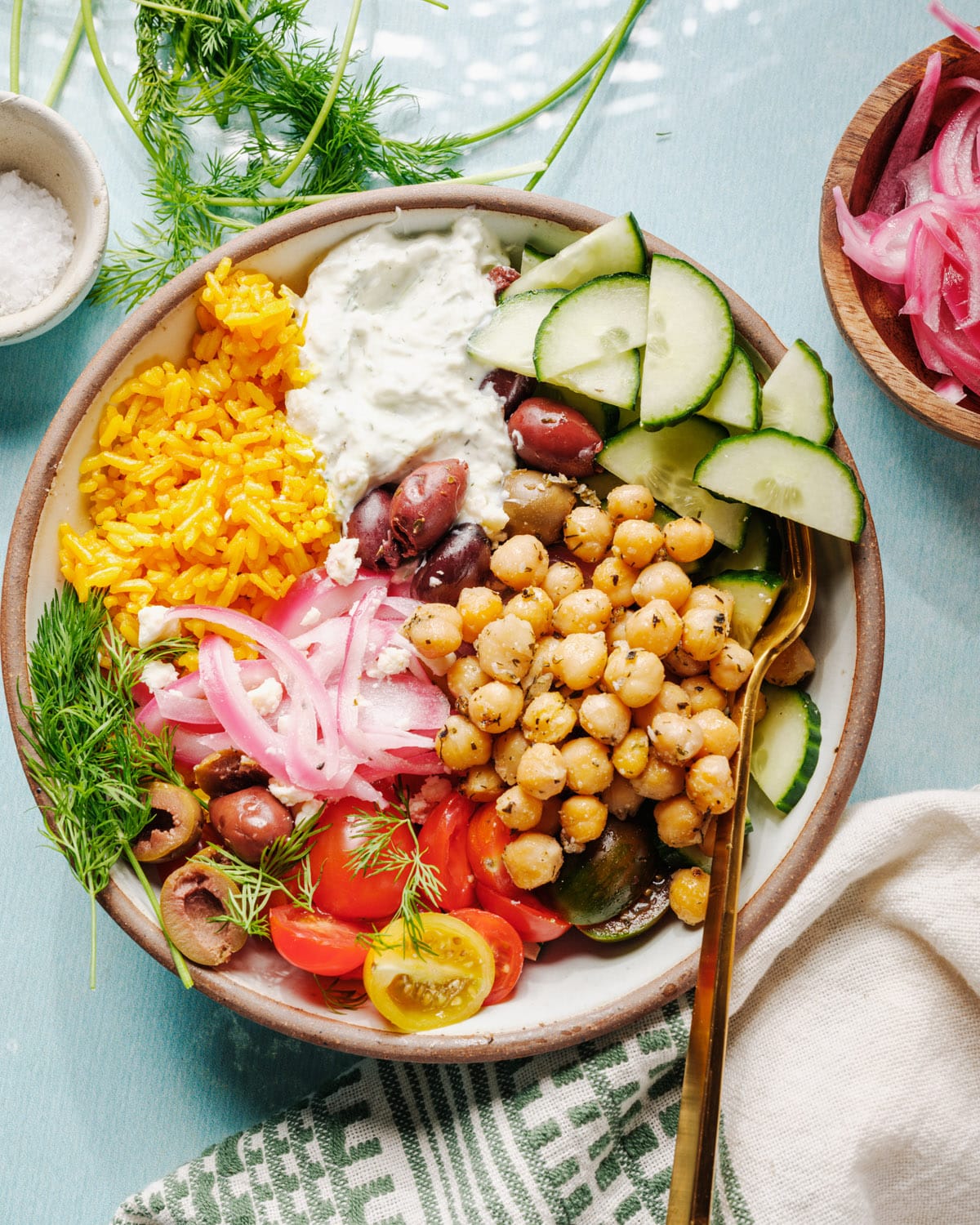 Mediterranean Rice Bowls